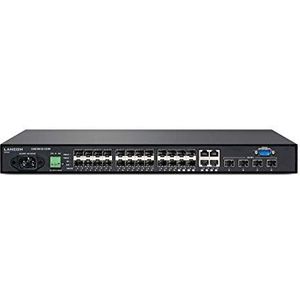 LANCOM - GS-2328F - Gigabit Ethernet Switch - 24-poorts - Zwart - Met SFP/TP Combo-poorten