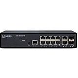 Lancom Systems - GSManaged Layer2 Switch - 10 Poorten - Zwart - Compact