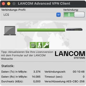 LANCOM - Advanced VPN Client - Software - macOS