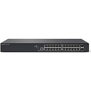 Lancom Systems GS-3126XP Managed L3 Gigabit Ethernet (10/100/1000), Ethernet-aansluiting, ondersteunt stroomvoorziening via deze poort (PoE) 1U, zwart