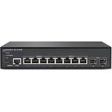 Lancom - GS-3510XP - Netwerkschakelaar - Zwart - 4x 2,5G- en 4x 1G-Ethernet-poorten, 2x 10G-SFP+-uplink, PoE 130W