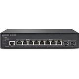 Lancom - GS-3510XP - Netwerkschakelaar - Zwart - 4x 2,5G- en 4x 1G-Ethernet-poorten, 2x 10G-SFP+-uplink, PoE 130W