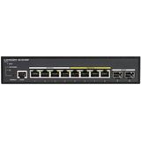 Lancom - GS-3510XP - Netwerkschakelaar - Zwart - 4x 2,5G- en 4x 1G-Ethernet-poorten, 2x 10G-SFP+-uplink, PoE 130W