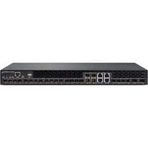 Lancom - XS-6128QF - Netwerkschakelaar - Zwart - 10G Stapelbare Fiber Aggregatie Switch met 24 SFP+ Poorten