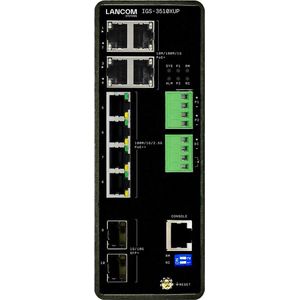 Lancom - IGS-3510XUP - Beheerde Toegangsswitch - Zwart - 10 Poorten, PoE++, Temperatuuruitgebreid