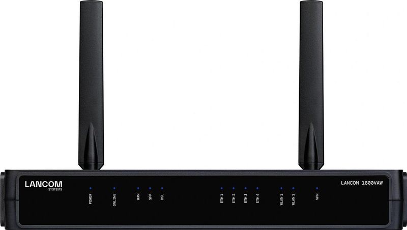 Lancom 1800VAW Router - Dual-Band Wi-Fi 6 - 5x Ethernet 1Gbps