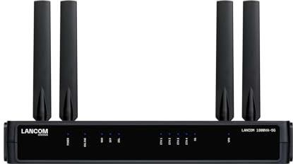 Lancom - 1800VA-5G - SD-WAN Gateway - Zwart - VDSL2/ADSL2+ Modem met 5G
