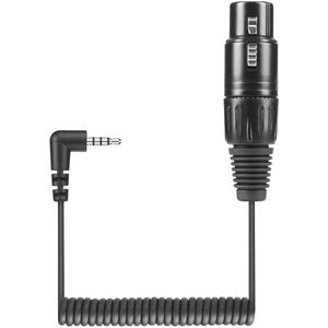 Sennheiser KA 600 I vrouwelijke XLR naar 3,5 mm mini jack Microfoon voor iOS items op mke600 ka600i 600i Kabel 600i