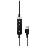 EPOS - SC 230 MS II - Kantoorheadset - Zwart - Bedraad, USB-A