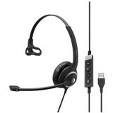 EPOS - SC 230 MS II - Kantoorheadset - Zwart - Bedraad, USB-A