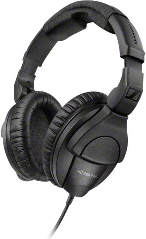 Sennheiser - HD 280 Pro - Over Ear Koptelefoon - Zwart - Vouwbaar