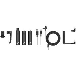 Sennheiser XSW-D Portable ENG Set Wireless System | Plug & Play Digitaal Draadloos Lav Mic System voor camera-audio-opnames | 75 m bereik en 5 uur batterijduur (508490)