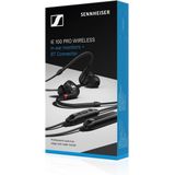 Sennheiser - IE 100 PRO - Draadloze In-Ear Oortelefoon - Zwart - Dynamische Driver