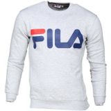 Fila - Classic Logo Crewneck Sweatshirt - Lichtgrijs - Heren