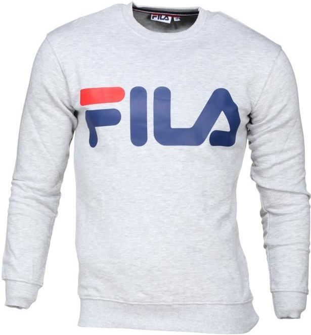 Fila - Classic Logo Crewneck Sweatshirt - Lichtgrijs - Heren