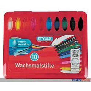 STYLEX TOPPOINT Wachsmalstifte 10St.