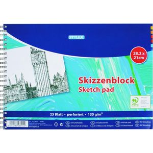 Toppoint schetsboek a4 25vel 140gr