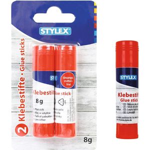 Stylex Lijmstift 8 gram - 2 Stuks