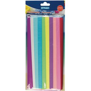 Stylex - Zijdepapier - 50 x 70 cm - 20 Vellen Gesorteerd in 10 Kleuren