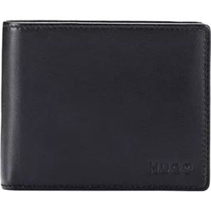Hugo Subway Trifold Wallet black Heren portemonnee