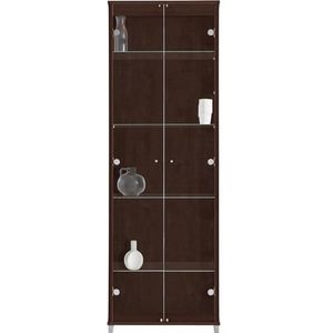 Wehkamp Home vitrinekast Hanna Basic - wenge