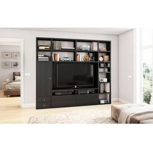 fif möbel Wohnwand "TORO", Wohnwand, TV Regal, kompakt und zeitlos, B: 251 cm