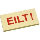 inFO Haftmarker gelb "EILT!" 3x 50 Streifen