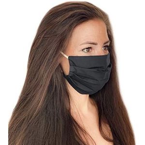 Gemeenschappelijke maskers Set van 2 unisex geïmproviseerd masker omkeerbaar mondbeschermingsmasker mond- en neusbescherming omkeerbaar masker met motief katoen BCI wasbaar