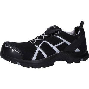 Haix - Sicherheitsschuhe S1P black eagle Safety 41.1 low/black-silver 610003 Schwarz/Silber 44