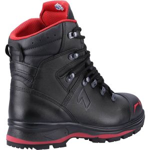 Sicherheitsstiefel trekker pro 2.0 Größe 9,5 (44) schwarz/rot S3 hro hi ci wr src en iso 20345 Waterproof Leder