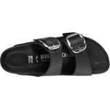 Slipper Birkenstock Women Arizona Big Buckle Oiled Leather Black Narrow