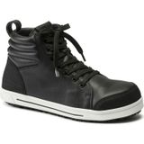 Birkenstock - QS 700 NL - Werkschoen - Zwart - Leer - Antislip, Metaalvrij