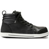 Birkenstock - QS 700 NL - Werkschoen - Zwart - Leer - Antislip, Metaalvrij