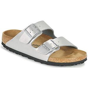 Birkenstock Arizona Zilveren Pantoffels