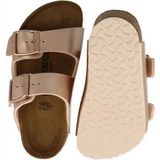 Slipper Birkenstock Kids Arizona Birko-Flor Electric Metallic Copper Narrow-Schoenmaat 31