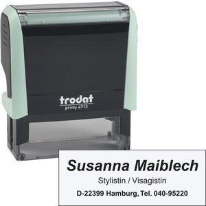 trodat Textstempel, individualisierbar printy 4913 ohne Logo