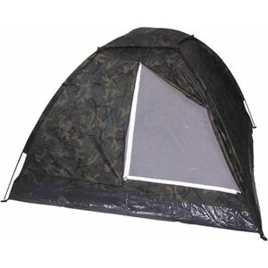 Mfh Tent  Personen Woodland 210X210X130 Cm - Groen/ Army - 3 Persoons