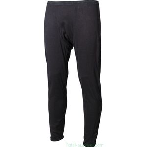 MFH - US Level II Gen III - Thermo-onderbroek - Zwart - 100% Polyester, Sneldrogend