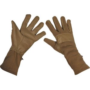 MFH - Army Handschoenen  -  ""Combat""  -  Coyote tan  -  extra lang - MAAT S