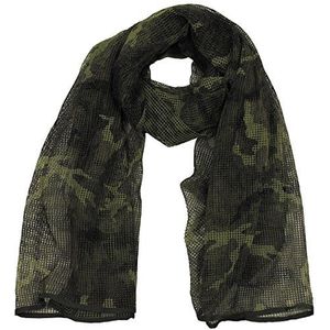 MFH Netsjaal camouflage 190 x 90 cm sjaal halsdoek hoofddoek camouflage, M 95 Cz Tarn, XXL