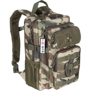 MFH US Backpack - Assault I ""Basic"" - Legerrugzak - Woodland camouflage