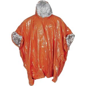 MFH - nood poncho - oranje - eenzijdig gecoat met aluminium