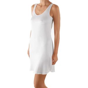 Onderjurk - Wit - 90CM - Antistatische Viscose Onderjurk met Brede Bandjes