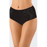 Nina von C - Dames Maxi-Taille Slip - Champagne - Hoge Kanten Dames Slip - Elastisch Katoenen Onderbroek