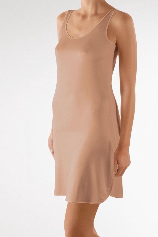 Onderjurk - Zwart - Viscose 81% en Polyester 19% - Comfortabele Pasvorm