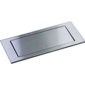 EVOline - BackFlip - Inbouwstekkerdoos - RVS - 2-voudig - 1 stuk