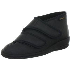 Fischer Dora Senior Pantoffels voor dames, Zwart Zwart Zwart 222, 37 EU