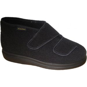 Fischer - Comfortabele Schoen Hoog - Pantoffels - Unisex - Zwart