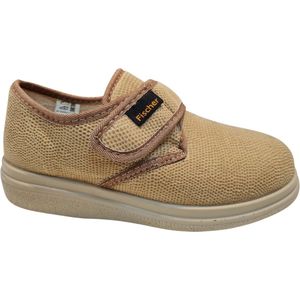Fischer - 13953 Pantoffels - Beige - Synthetisch