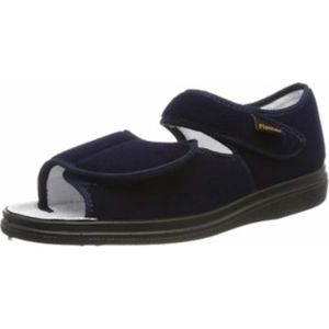 Fischer - 13950 Pantoffels - Blauw - Textiel